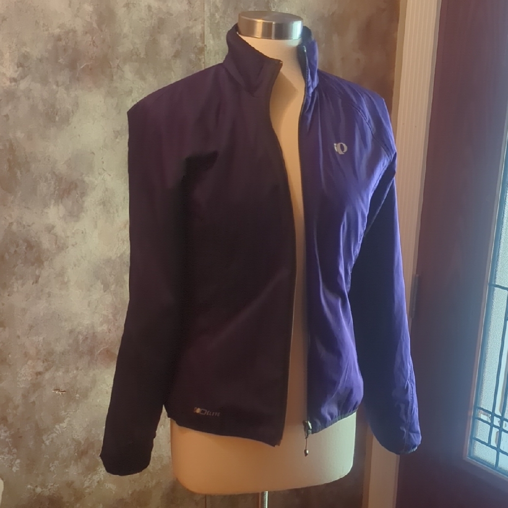 Pearl Izumi Purple Utility Jacket Lightweight Zip-Up